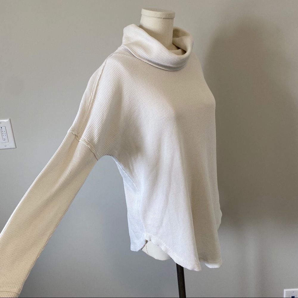Anthropologie Maeve Ainsley Turtleneck Thermal Top - Picture 11 of 15